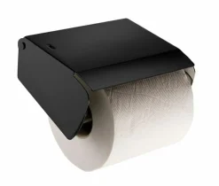 Portarrollos De Pegar – Negro Mate. Modelo Eco – 6564081 – Manillons Torrent