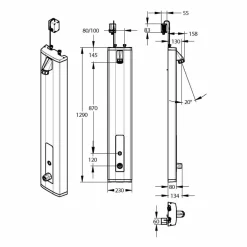 Prestoduc Accionamiento Mediante Sensor. PRESTO Conjunto Prestoduc Sensia – 88887 – Presto Iberica