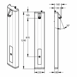 Prestoduc Accionamiento Mediante Sensor. PRESTO Conjunto Prestoduc Sensia – 88881 – Presto Iberica