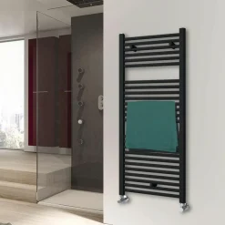 Radiador Secatoallas Para Calefacción Negro 120×50 Hidráulico – Llavisan –