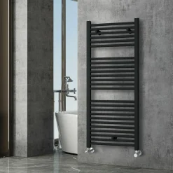 Radiador Secatoallas Para Calefacción Negro 120×50 Hidráulico – Llavisan –