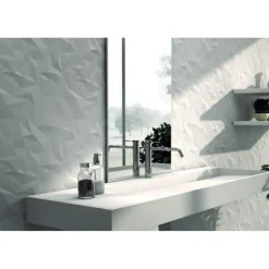 Revestimiento Textura Cerámica Brillo – Tiles Delphi Bath – Kretta