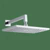 Rociador Hokei + Brazo Square Estilo Hidro Colección HIDROMASAJE 05045004 – GRB Mixers