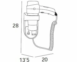 Secador De Pelo – Blanco Modelo Varios – 6243074 – Manillons Torrent