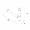 Sifón Con Válvula Clicker – Smart – Salgar