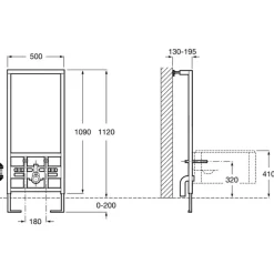 Sistema De Instalacion – Roca – Duplo Bide – A890091200