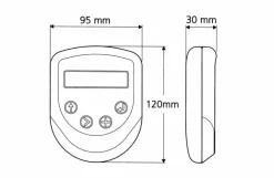 Sistemas Autocontrol Accionamiento Mediante Sensor. PRESTO Programador Rada UC 1000 – 85556 – Presto Iberica