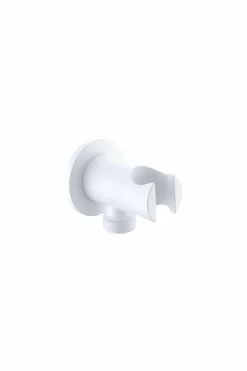 Soporte Redondo Mango Ducha Salida Agua Blanco – SFD002/BL – Imex