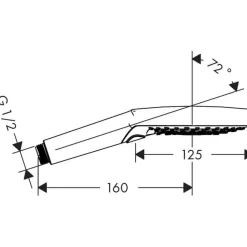 Teleducha 120 3jet P – Hansgrohe