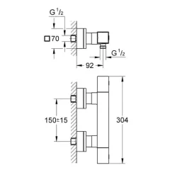 Termostato De Ducha – Grohtherm Cube – Grohe