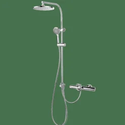 Termostática Con Columna Fija Externa Estilo Basic Colección TENDER 40452400 – GRB Mixers