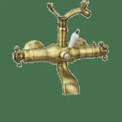 Termostática De Baño-ducha 1866 Latón Viejo Estilo Premium Colección CLÁSICA 106199 – GRB Mixers