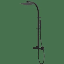 Termostática De Ducha Con Columna Negro Estilo Premium Colección KALA 60448601XL – GRB Mixers