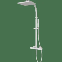 Termostática De Ducha Con Columna Blanco Estilo Premium Colección KALA 60448602XL – GRB Mixers