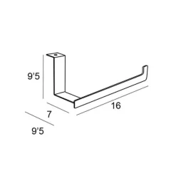 Toallero / Portarrollos A Mueble – Yass – Manillons Torrent