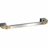Toallero Barra 62Cm. Adh – Cromo/Oro Modelo Carmen – 6661003 – Manillons Torrent