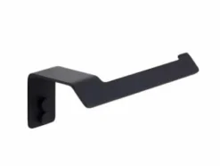 Toallero Bidet / Portarrollos Sin Tapa Acabado Negro Mate Modelo Slim – 2312/2372NM – Manillons Torrent