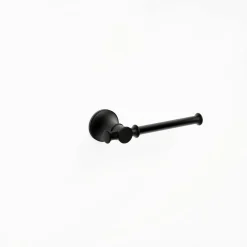 Toallero Bidet / Portarrollos Sin Tapa – Negro Mate. Modelo Noa – 2412081 – Manillons Torrent