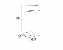 Toallero De Pie – Cromo Modelo Combis – 6320002 – Manillons Torrent