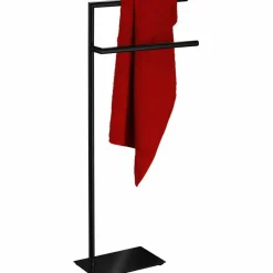 Toallero De Pie – Negro Mate Modelo Combis – 6320081 – Manillons Torrent