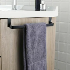 Toallero Negro Para Mueble – Oxen – 324834
