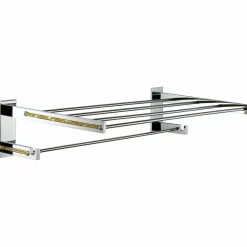 Toallero Repisa – Cromo/Oro Modelo Carmen – 6635003 – Manillons Torrent
