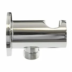 Toma De Agua Pared Redondo Con Salida Flexo Con Soporte – 46400 – Galindo