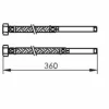 Tubo Flexible Rosca 10x100x3/8” (2 Unidades) – 9134801 – Tres Grifería