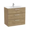 Unik Family Mueble Base Con Tres Cajones Y Lavabo – Victoria – Roca