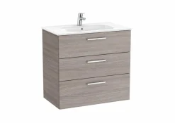Unik Family Mueble Base Con Tres Cajones Y Lavabo – Victoria – Roca