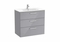Unik Family Mueble Base Con Tres Cajones Y Lavabo – Victoria – Roca