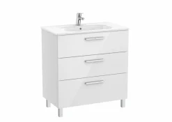 Unik Family Mueble Base Con Tres Cajones Y Lavabo – Victoria – Roca