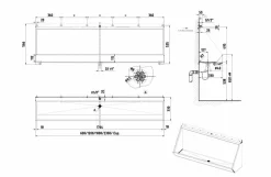 Urinario Prestowash Inox Múltiple 1800 Mm – PrestoEquip – 88951